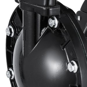 Pompa Idraulica a Doppia Membrana in Alluminio Azionata ad Aria, Ingresso/Uscita 1'', 35 GPM Max, 120 PSI, Membrana in Nitrile QBY4 25L - Product Image 6