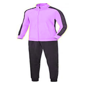 Ensemble de survêtement unisexe à manches longues pour homme, couleurs contrastées rose et noir, polyester et coton respirant, vêtements de sport toutes saisons, séchage rapide - Product Image 3