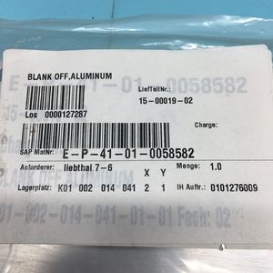 NOVELLUS 15-00019-02 FLANGE, BLANK OFF, ALUMINUM - Equipo y piezas de semiconductores de confianza de la marca global legada - Product Image 3