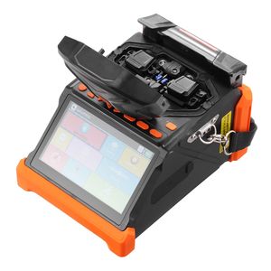 Giuntatrice a fusione per fibra ottica a 6 motori con schermo touch da 5 pollici, riscaldamento rapido in 13 secondi per allineamento core-clad, per connettori SC e APC - Product Image 3