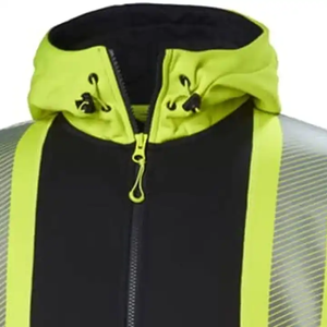 Chaqueta de Trabajo de Alta Visibilidad con Logotipo Personalizado, Chaqueta de Seguridad Reflectante con Capucha para Construcción, Seguridad y Equipos de Trabajo al Aire Libre - Product Image 3