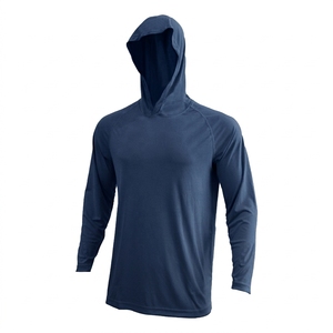 Men's Custom Fishing Shirt Hooded UPF 50+ UV Protection Quick Dry Breathable Polyester Outdoor Fishing Hoodie Lightweight Sun - Product Image 4