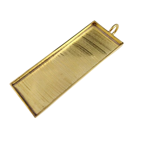 Bandeja para Servir Postres, Diseño Personalizado, Rectangular, Acabado Dorado Brillante, Bandeja de Metal para Servir, Uso en Mesa - Product Image 5