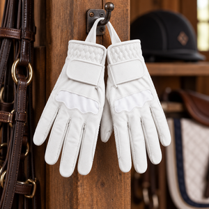 Guantes de Motocicleta de Invierno Multifuncionales, Ligeros, con Diseño Personalizado, Agarre de Cuero Antideslizante, Impermeables y Resistentes al Viento, de Poliéster - Product Image 5