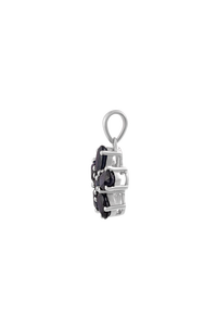 Colgante de Zafiro Azul en Plata de Ley 92.5 KLSP-50622 - Product Image 3