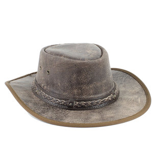 Sombreros de Cuero de Alta Calidad, MOQ Bajo, Sombreros de Cuero Recién Llegados, Sombreros de Cuero a Precio Económico, Hechos en Pakistán - Product Image 1