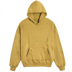 Sudadera con Capucha Unisex de Invierno del Fabricante, 100% Algodón, Felpa, Color Sólido Digital, Corte Holgado, Impermeable, para Hombre - Product Image 6