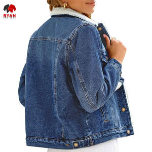 Chaqueta Vaquera Personalizada Ryan Pro Gear para Mujer, Tejido Transpirable y Cómodo con Logotipo Personalizado, Ropa Casual - Product Image 6