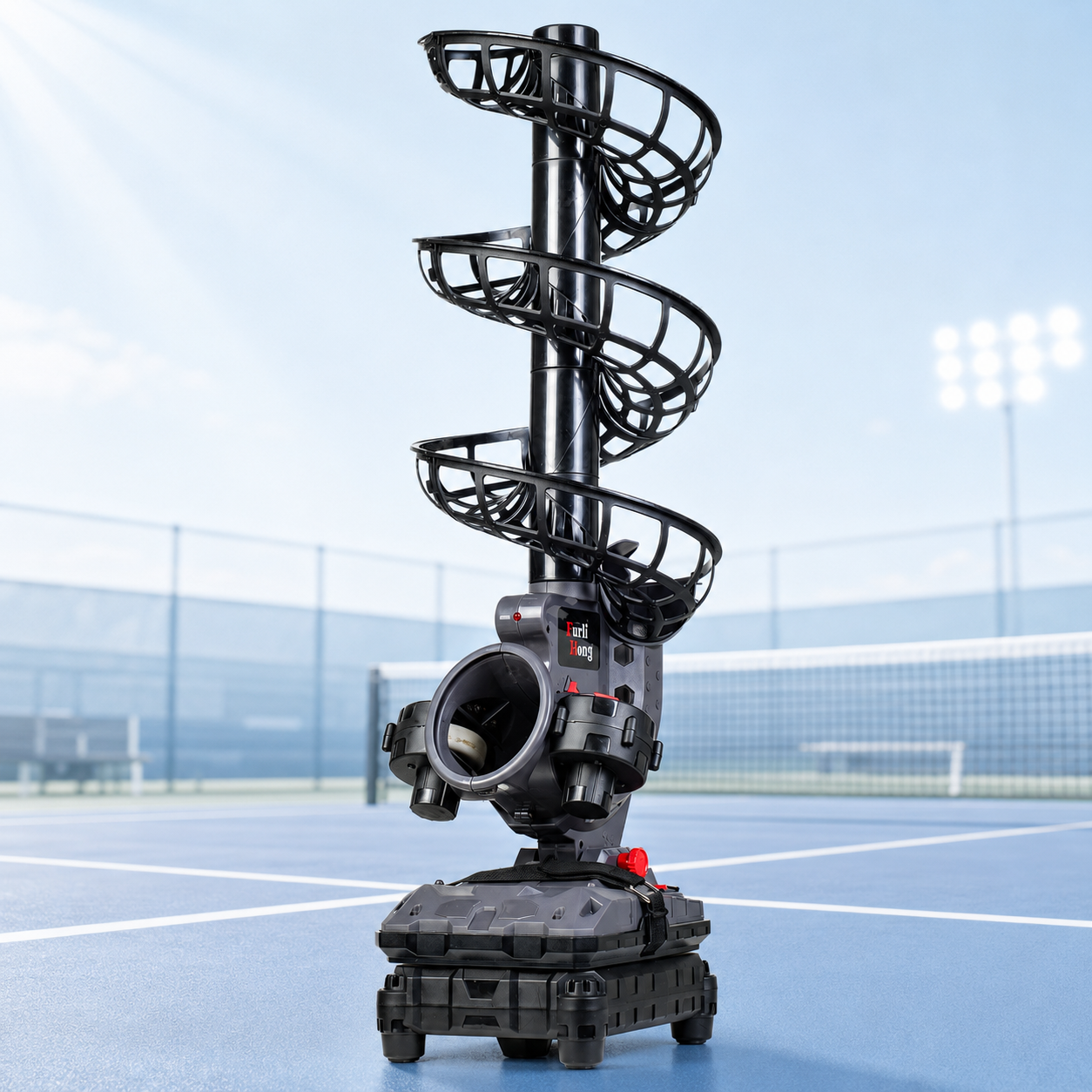 KASWAY Pickleball Serve Machine ABS Material Automatic Swing Single Player Practice Training Adults 3000g 80* 28*24cm