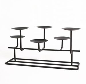 Most Selling Iron Handmade <b>Candle</b> Stand Hot selling <b>Candle</b> <b>Holder</b> for Wholesale <b>Black</b> Powder Coated <b>candle</b> stand Lighting Decor - Product Image 1