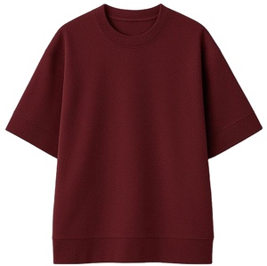 Custom Logo Men's O-Neck <b>Drop</b> Shoulder Oversized Tee Shirt Ultra Soft Breathable 100% Cotton Great Quality Print Pattern 300g - Product Image 1