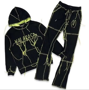 Wholesale Tracksuit Manufacturer Custom Sportswear <b>Set</b> OEM Private Label Jogger Training Suit Clothing Manufacturing - Product Image 5