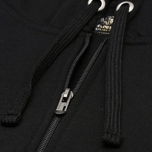 Sweat à capuche zippé personnalisé pour homme, avec poche kangourou, vente en gros OEM pour les marques de streetwear américaines - Product Image 4