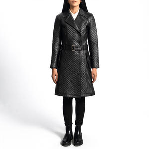 Veste en cuir à manches longues pour femme, épaisse, décontractée, tendance, pour la gym, grandes tailles, manteau d'hiver, best-seller - Product Image 1