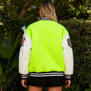 Chaqueta Universitaria Unisex Personalizada con Bordado, Chaqueta Formal de Lona 100% Algodón, Chaqueta Letterman Vintage - Product Image 4