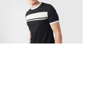 Camisetas Formales de Cuello Redondo Estampadas para Hombre de Alta Calidad, 100% Algodón, 300g, Cuello Grueso, Secado Rápido y Transpirable - Product Image 4