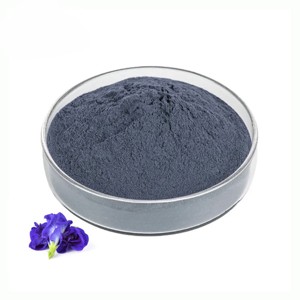 Poudre de fleur de pois papillon bleue naturelle OEM/ODM, qualité alimentaire, 100 % pure, pour tisanes et boissons - Product Image 1