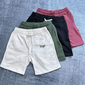 Shorts de sport pour hommes ODM Streetwear 100% coton molletonné avec logo personnalisé, 5 pouces, imperméables, écologiques, respirants, avec poches élastiques à la taille - Product Image 3