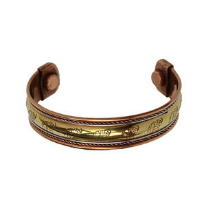 Brazalete de Cobre Puro para Hombre, Energía Personalizada, Alivio del Dolor de Artritis, Terapia, Brazalete Biomagnético de Cobre Saludable - Product Image 3