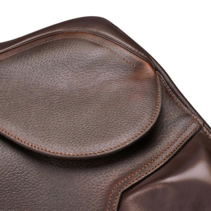 Sillín de doma de caballo inglés de diseño clásico de alta calidad, cuero suave puro, fabricado profesionalmente, buen precio Real - Product Image 4