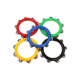 8" Kids First Colored Tambourine From China Factory