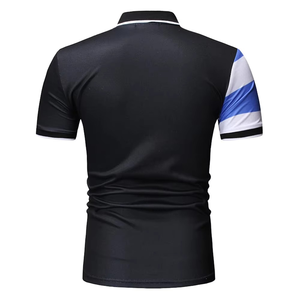 Premium Quality Men Polo Shirt Custom Logo Cotton Short Sleeve Breathable Summer Wear Manufacturer Exporter Pakistan - Product Image 2