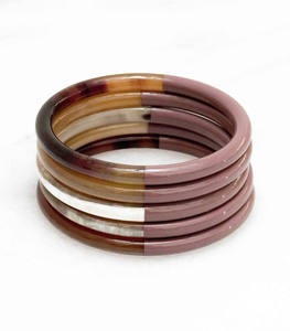 Most and Hot Sell Buffalo Horn <b>Bracelet</b> Used to create versatile and natural looking statement pieces and <b>stacked</b> bangles. - Product Image 2