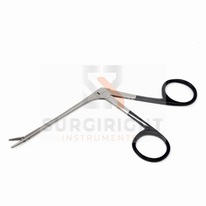 High Quality Manual ENT Forceps with Serrated Jaw and Black Handle Stainless Steel Surgical Nasal/Ear Forceps By <b>Blush</b> Surgical - Product Image 3