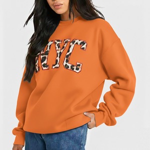 Sudadera Extra Grande para Mujer, Personalizada, con Capucha, de Felpa de Algodón Grueso, con Logotipo Bordado en la Parte Delantera - Product Image 4