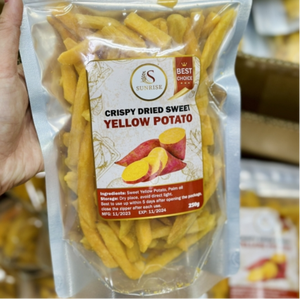 Tiras de Camote Crujientes Naturales Vietnamitas, Snack de Fruta Seca Premium WA 0084 967 418 659 - Product Image 3