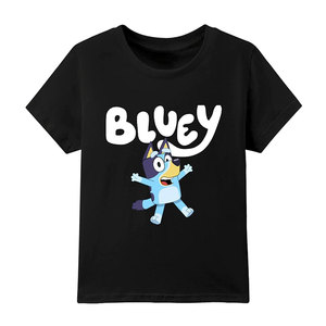 T-shirt graphique personnalisé noir pour femme, col rond, manches courtes, haut décontracté - Product Image 1