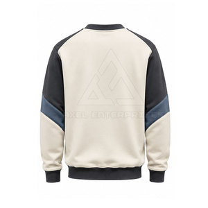 เสื้อสเวตเชิ้ตผู้ชายแขนยาว คอกลม สวมใส่สบาย เหมาะสำหรับกิจกรรมกลางแจ้งและสวมใส่ในชีวิตประจำวัน เสื้อผ้าอุ่นๆ จำหน่ายส่งจากโรงงาน - Product Image 3