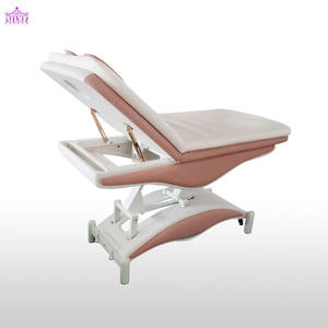 Mobilier de Salon de Beauté Cuir Synthétique Lit de Beauté <span class=keywords><strong>Rose</strong></span> Civière <span class=keywords><strong>Chaise</strong></span> de Spa Lit de Beauté de Massage Électrique - Product Image 6