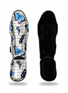 Protège-tibias de Muay Thai personnalisés avec logo, pour arts martiaux, kickboxing, entraînement de boxe, MMA, karaté, combat – Vente chaude - Product Image 4