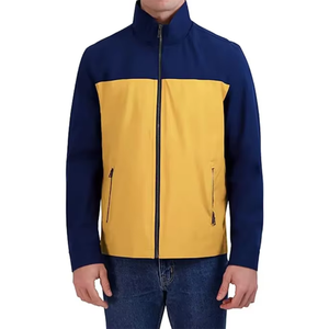 Wholesale Price Spring Hooded Outdoor Windbreaker <b>Jacket</b> for Men <b>Lightweight</b> Waterproof Breathable Vintage Style - Product Image 1