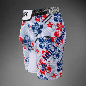 กางเกง MMA ลายดอกไม้สำหรับผู้ชาย UFC แบบสั่งทำพิเศษ ระบายเหงื่อได้ดี ผลิตจากผ้าสแปนเด็กซ์และโพลีเอสเตอร์ ทรงปกติ เป็นมิตรกับสิ่งแวดล้อม ทนทาน เหมาะสำหรับศิลปะการต่อสู้แบบผสมผสาน - Product Image 3