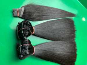 CDYHAIRVN Cheveux Humains Bruts Lisses Comme des Baguettes Non-Remy Provenant d'un Donneur Unique Couleur et Longueur Personnalisables Texture Ultra Lisse Vente en Gros Sans Mélange - Product Image 2