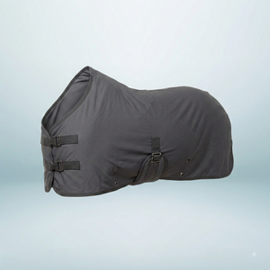 Tapis d'été pour chevaux Meilleur tissu uni extensible avec bande grise Webbink pour le ventre par temps chaud - Product Image 2