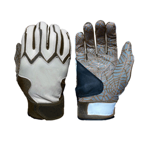 All Season <b>Baseball</b> Batting <b>Gloves</b> With Flexible Finger Design Breathable Back Fabric And Strong Grip For Match Performance - Product Image 1