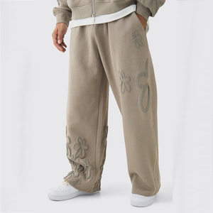 <b>Custom</b> Screen Printed Men's Jogger Personalized Streetwear OEM Casual Wear <b>Custom</b> Design Apparel Bottom Clothing Fashion Style - Product Image 1