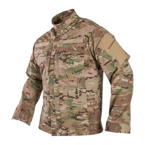 Camisas de Uniforme Táctico Personalizadas para Hombre 2026, Manga Larga, Ligeras, de Alta Calidad, Mezcla de Algodón y Poliéster, Camuflaje - Product Image 4