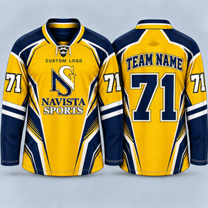 Uniformes de Hockey sobre Hielo Personalizados con Nombre y Colores Ilimitados para Equipos - Product Image 4