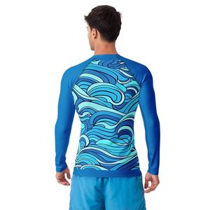 High Stretch <b>Boxing</b> Rash Guard Shirt Built With Men Long Sleeve MMA Rash Guard For Flexible Movement And Comfort - Product Image 5