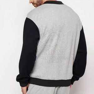 เสื้อแจ็คเก็ตเลตเตอร์แมนสไตล์สตรีทแวร์สุดสบาย คลาสสิก ลำลอง พร้อมกระดุมแป๊ก - Product Image 3