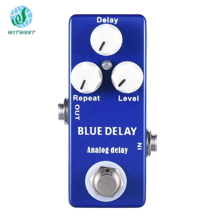 Mini Blue Delay Pedal - True Bypass, Mad Professor Effect