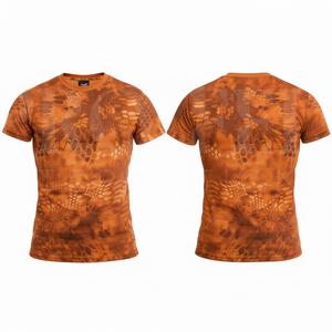 OEM ODM Custom Clothing High Quality Print Short Sleeve T Shirt Crew Neck Casual Customized Graphic Breathable Polyester <b>Top</b> - Product Image 3