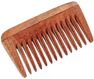 Peigne en bois de santal double face avec logo personnalisé Poignée PC portable de la plus haute qualité pour salon à domicile Voyage Hôtel Utilisation - Product Image 2