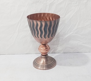 Elegante Florero de Metal Plateado, Florero Decorativo Alto, Estilo Cáliz, Centro de Mesa para Decoración de Mesa de Boda, Decoración Moderna para el Hogar - Product Image 5