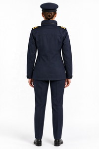 Custom Airline Pilot Uniforms OEM ODM | Premium Tailored Women Full Sleeve Complete Set | Pilot Waterproof <b>Rain</b> <b>Jacket</b> Uniform - Product Image 3