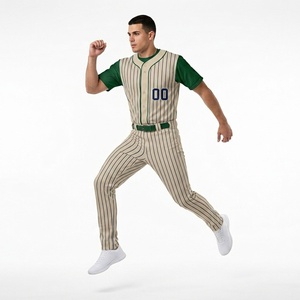 Uniforme de baseball professionnel pour hommes, maillot et pantalon personnalisés avec logo, vêtements de sport haute performance pour équipes, qualité supérieure, sur mesure - Product Image 4